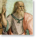Платона, на картине итальянского художника Рафаэля (1483-1520)